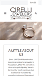 Mobile Screenshot of cirellijewelers.com